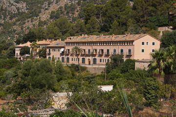 Residential house in Tramuntana Mountains near Soller on Mallorca
