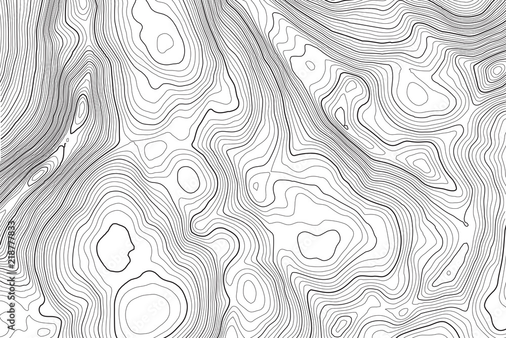 Poster vector contour topographic map background. topography and geography map grid abstract backdrop. busi