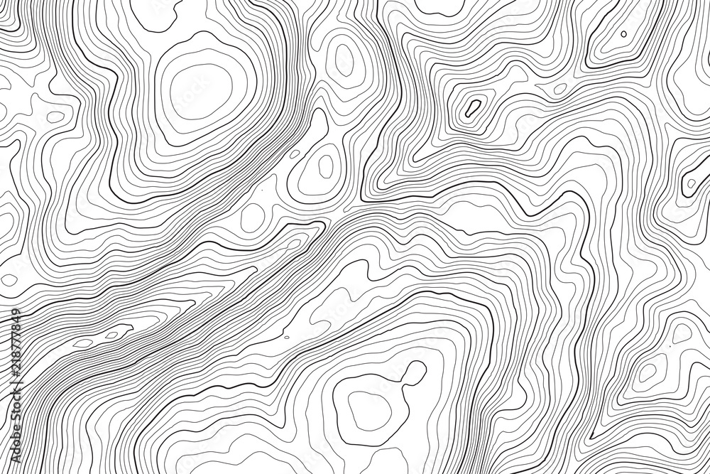 Poster vector contour topographic map background. topography and geography map grid abstract backdrop. busi