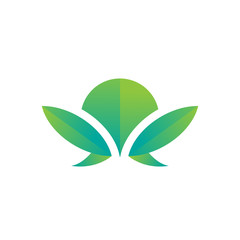 plant leaf logo