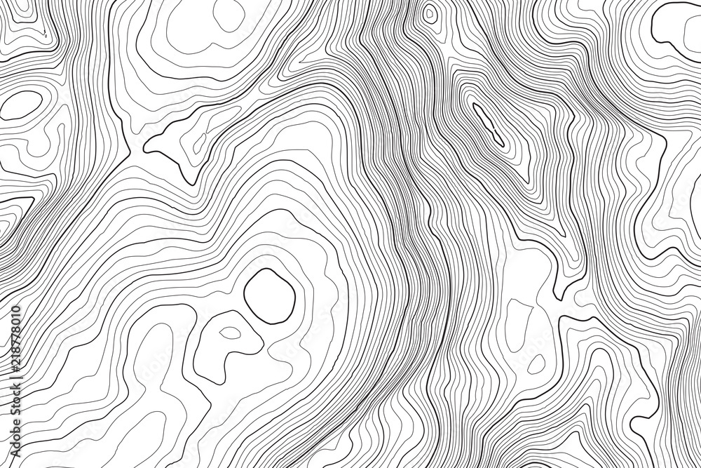 Poster vector contour topographic map background. topography and geography map grid abstract backdrop. busi