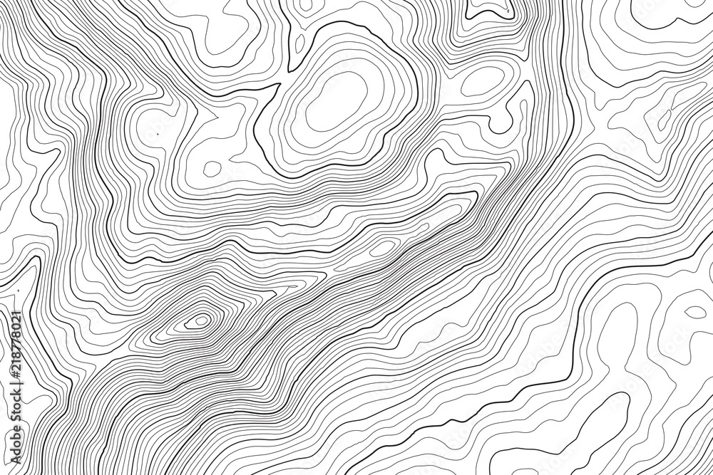 Poster vector contour topographic map background. topography and geography map grid abstract backdrop. busi