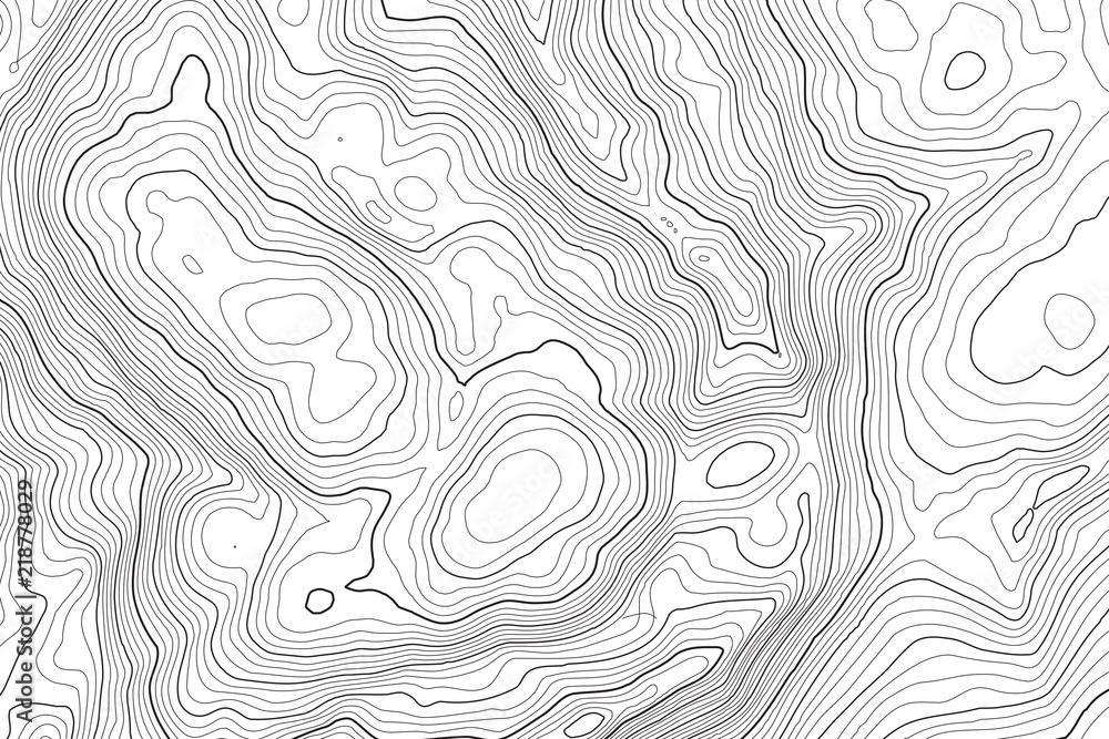 Poster vector contour topographic map background. topography and geography map grid abstract backdrop. busi