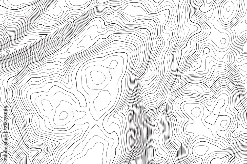 Poster vector contour topographic map background. topography and geography map grid abstract backdrop. busi