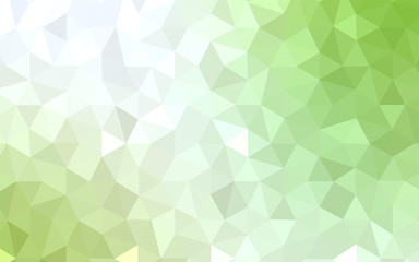 Dark BLUE vector gradient triangles texture.