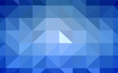 Obraz premium Light Blue, Yellow vector low poly layout.
