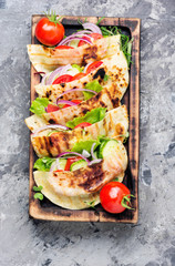 Vegetarian Pita Sandwich