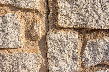 Stone wall texture in good condition