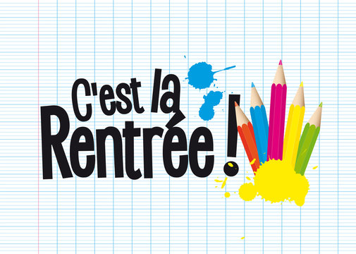 3 847 Best Rentree Des Classes Images Stock Photos Vectors Adobe Stock