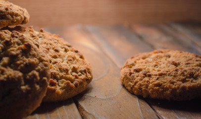 baking on the table