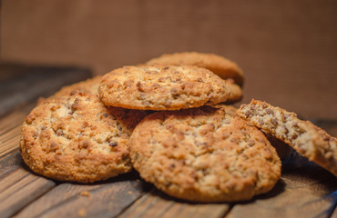baking on the table