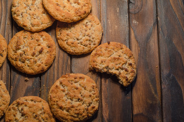 baking on the table