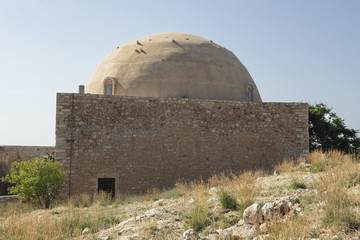 Moschee auf der Fortezza von Rethymnon, Kreta, Griechenland