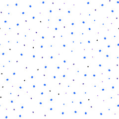 Light Pink, Blue vector seamless cover with spots.