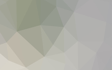 Fototapeta premium Light Gray vector abstract mosaic background.