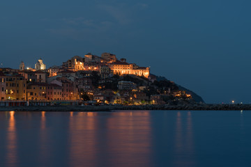 Italian Riviera, Imperia by night