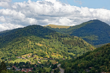 Fototapeta na wymiar Paysage des Vosges