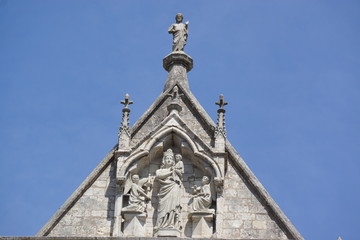 Fototapeta na wymiar Cathédrale de Chartres - Architecture française