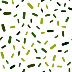 Dark Green, Red vector seamless cover with stright stripes.