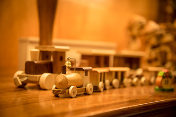 Wooden Train Set