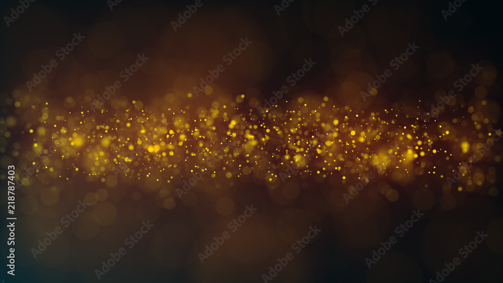 Poster glitter lights. bokeh background with lots of blurred particles. bright glowing defocused dust. magi