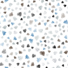 Light Blue, Yellow vector seamless cover with stright stripes.