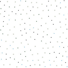 Dark BLUE vector seamless layout with circle shapes.