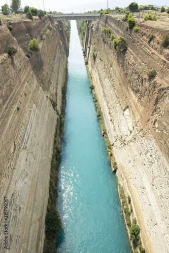 Kanal Von Korinth Griechenland Stock Photo And Royalty Free