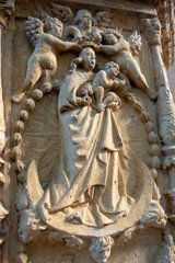 Basilique Notre-Dame d'Avioth, La Vierge à l'enfant, Avioth,  département Meuse, région Grand Est, France