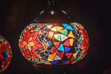 Fototapeta premium Colorful Lamp