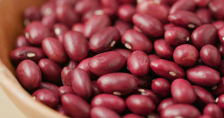 Pile of Adzuki bean