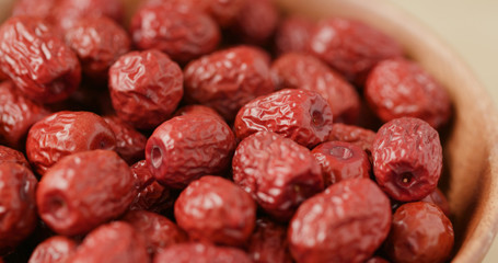Dried red jujube
