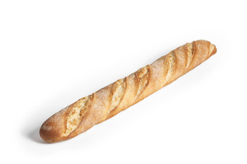 Bread isolated on white background