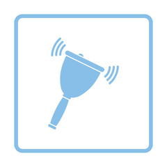 School hand bell icon