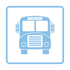 School bus icon