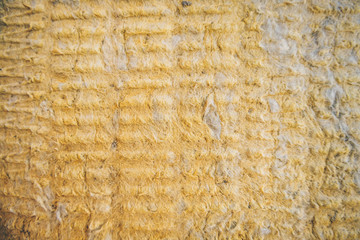 Close-up texture of mineral wool