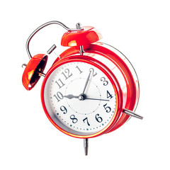 It's time to wake up isolate on a white background