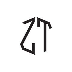 two letter ZT octagon logo