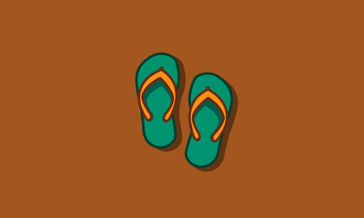 Flip Flops Vector Illustration