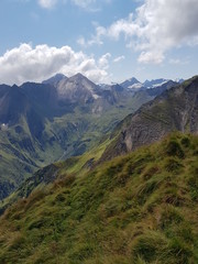 Gamskrägen, Gamskragen, Niedernsill, Mountainbiken, Wandern, Pinzgau, Salzburg, SalzburgerLand, Berge, Gipfelkreuz, Ausblick, Bergpanorama, Forstweg, Uttendorf