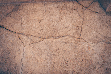 Obraz premium Cracks in concrete