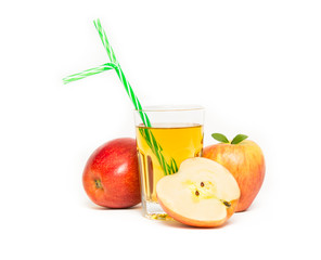 Fresh apple juice