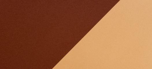 Color papers geometry composition background with beige and brown tones