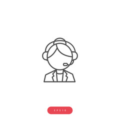 Consulation Vector Icon Business Management Related Vector Line Icon. Editable Stroke. 1000x1000 Pixel Perfect.