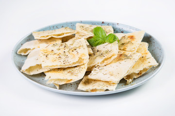 focaccia with fragrant herbs