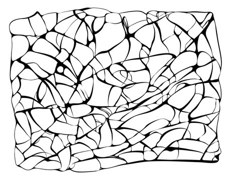 cracks on glass vector design isolated on white background