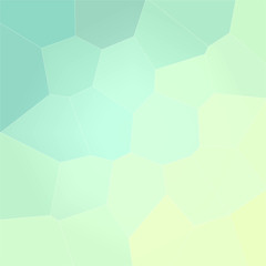 Nice abstract illustration of green, yellow and lapis lazuli pastel Gigant hexagon. Nice background for your design.