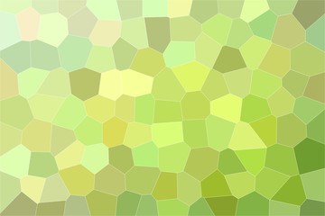 Handsome abstract illustration of olive, green and orange blue Middle size hexagon. Useful background for your project.