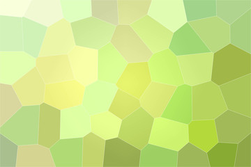 Lovely abstract illustration of olive, green and orange blue Big hexagon. Useful background for your prints.