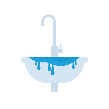 Sink Overflowing Icon